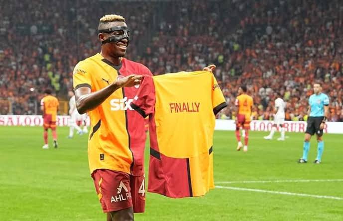 Finally, Super Eagles Forward, Osimhen Scores For Galatasaray Osimhen Finally