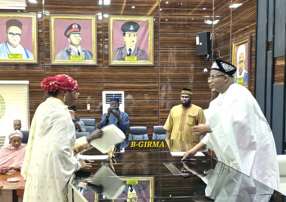 New Commissioner, Other Appointees sworn in by Governor Bala Muham IMG 20251028 WA0085