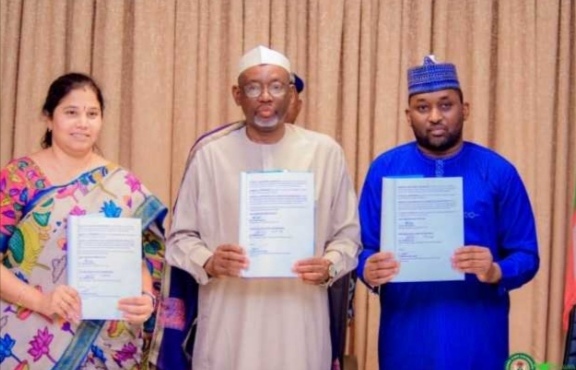 JIGAWA SIGNS MoU WITH AGRIGHAR INDIA, AS GOV NAMADI URGES QUICK START IMPLEMENTATION jgw