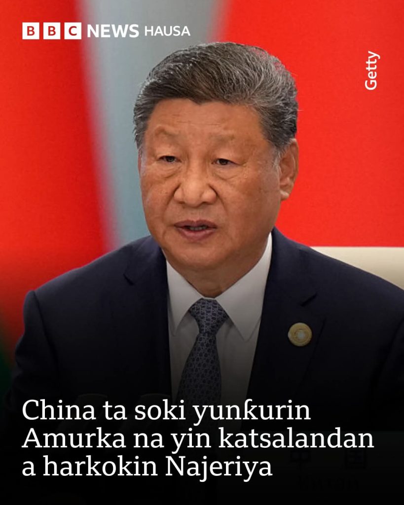 BREAKING: China warns against interference in Nigeria’s affairs after US threat of military action IMG 20251104 WA0069