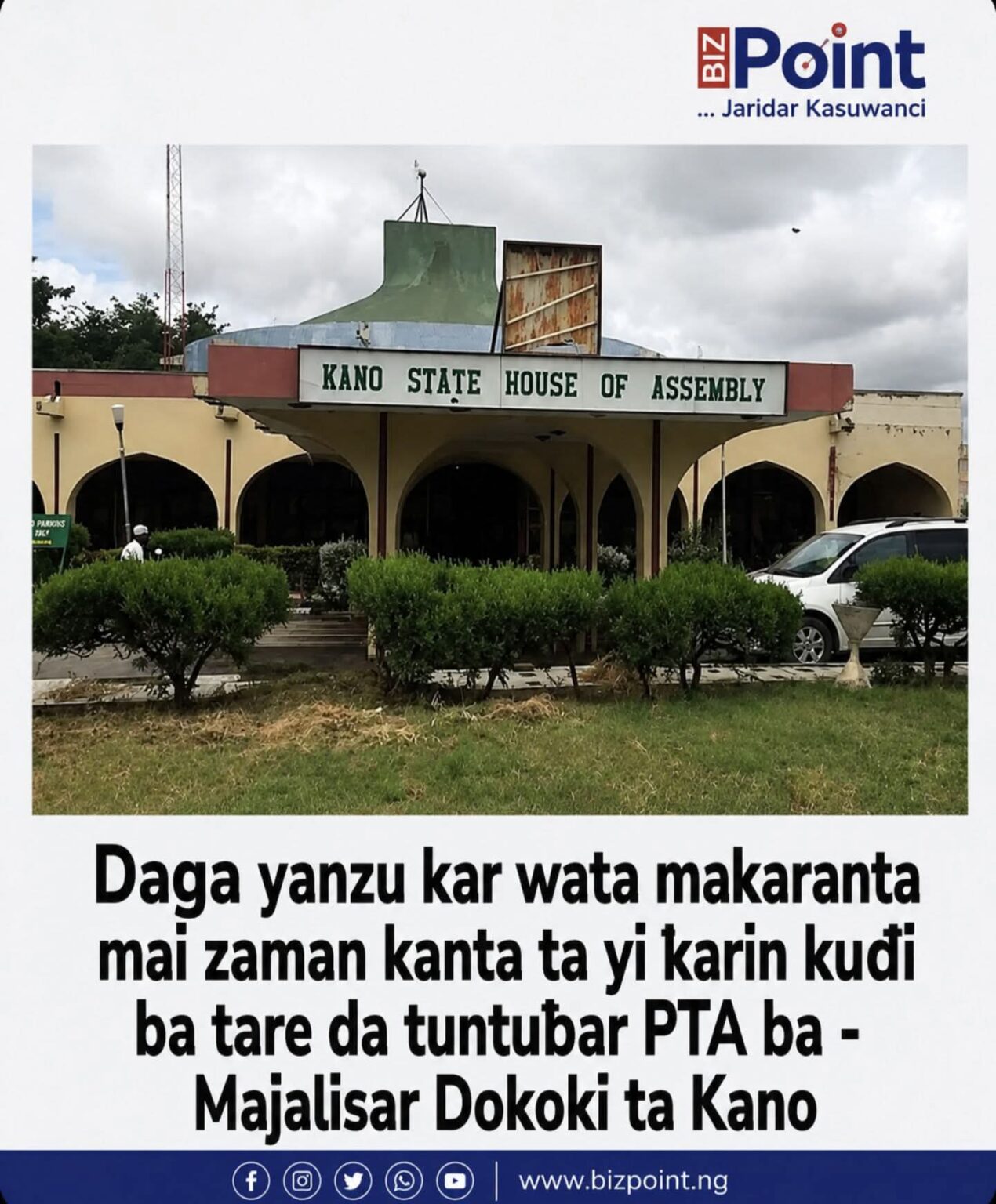 MAJALISAR DOKOKIN JIHAR KANO TA TAKAWA MAKARANTU MASU ZAMAN KANSU BIRKI DANGANE DA KARIN KUDIN MAKARANTU MASU ZAMAN KANSU FB IMG 1785929574164