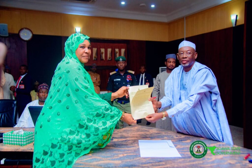 GWAMNAN JIHAR JIGAWA MALAM UMAR NAMADI YA CE ILIMI KWAREWA,GASKIYA,SADAUKARWA,ZASU ZAMA TUSHEN NADIN MUKAMI A JIHAR JIGAWA. IMG 20260803 WA0267