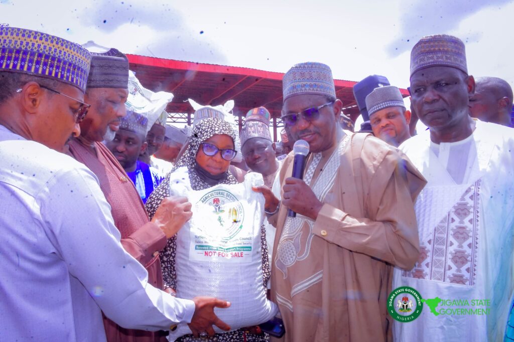 GWAMNAN JIHAR JIGAWA MALAM UMAR NAMADI YA HORI MANOMA DASU YI AMFANI DA IRIN SHUKA DA GWAMNATIN TARAYYA TA SAMAR IMG 20260813 WA0112