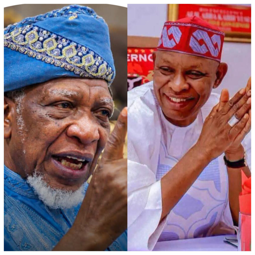 GWAMNA ABBA KABIR YUSUF DA WASU GWAMNONIN NIJERIYA SUN YABAWA SHEIKH JINGIR JIBWIS BISA NUNA GOYAN BAYA GA TINUBU 2027 InShot 20260825 213352291